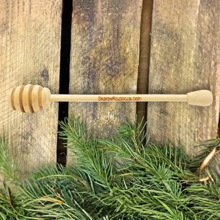 wooden honey dipper skarby roztocza