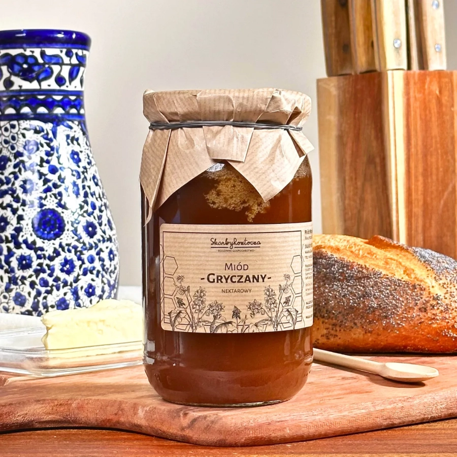 miel de sarrasin 1000g skarby roztocza produit carré