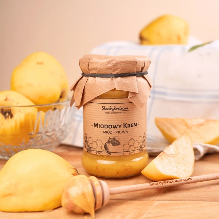 miel au coing petit pot skarby roztocza produit carre face