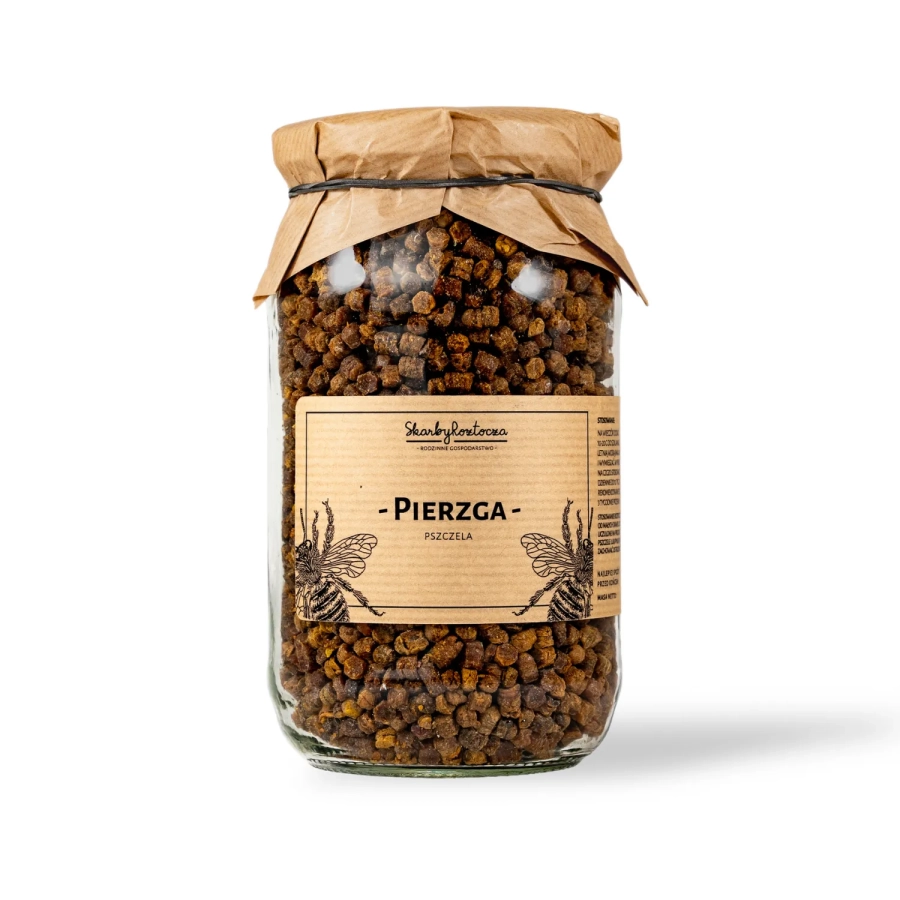 pierzga-pszczela-450g-skarby-roztocza-biale-tlo.webp