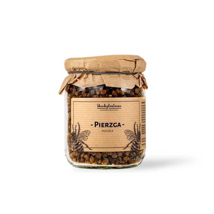 pierzga-pszczela-250g-skarby-roztocza-biale-tlo.webp