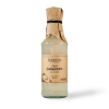 apple cider vinegar with honey treasures of roztocze white background