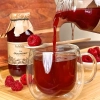 jus de framboise trésors de roztocze produit carré thé suggestion de présentation