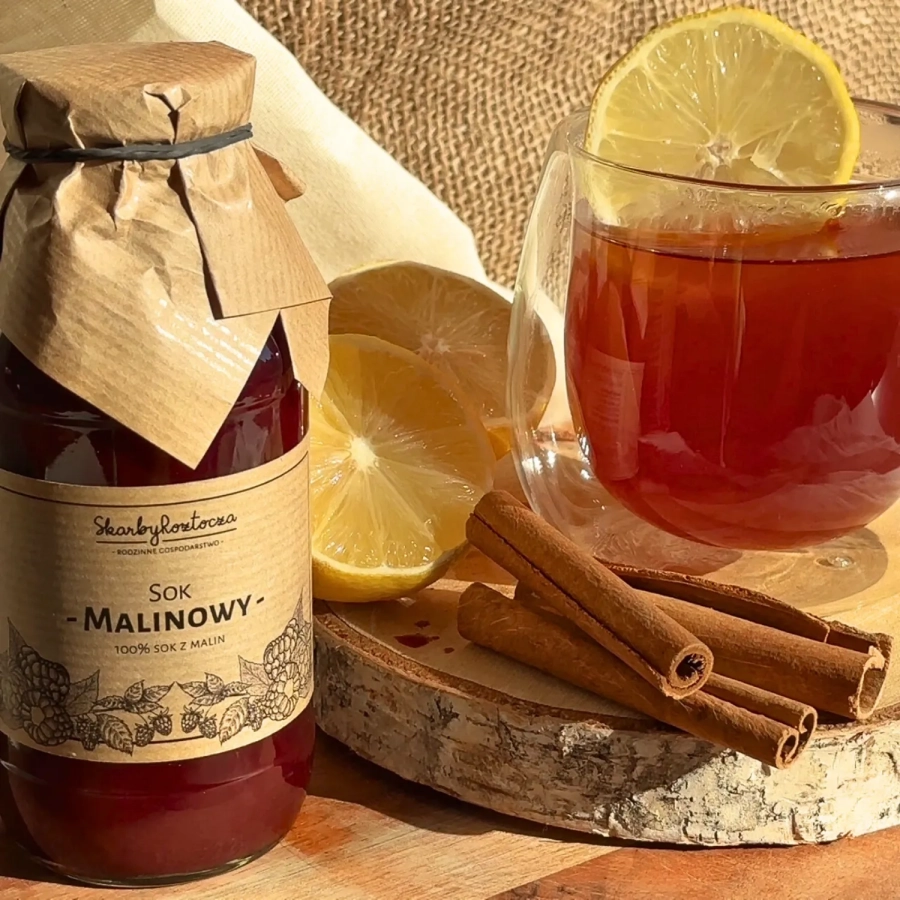 raspberry juice treasures of roztocze product square tea