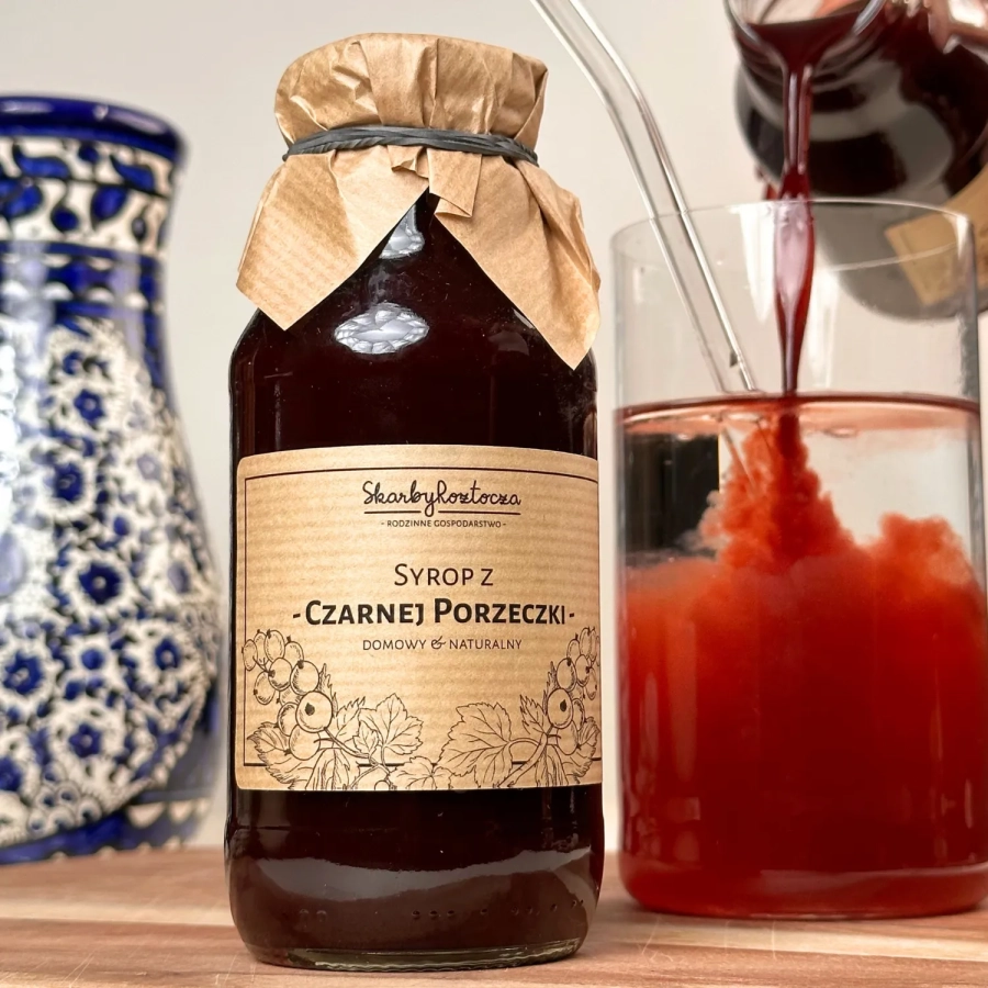trésors de roztocze sirop de cassis carré