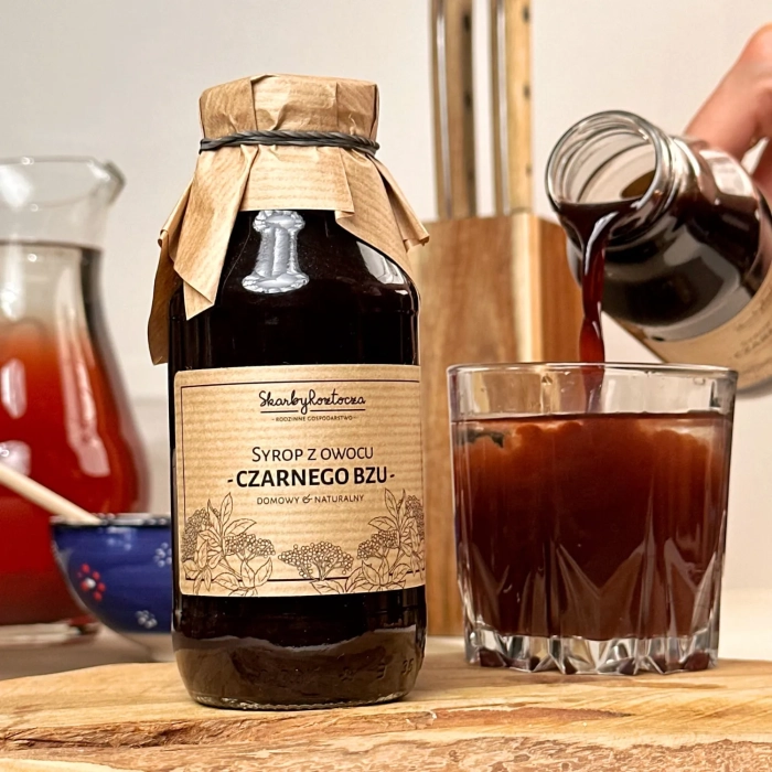 elderberry fruit syrup skarby roztocza product square