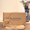 coffret cadeau boîte 3 miels trésors de roztocze produit carré ficelle traditionnelle
