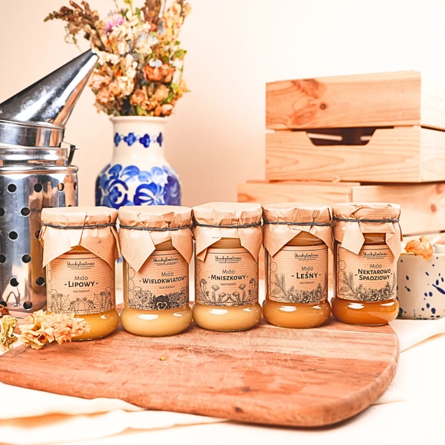 Set verschiedene Honigsorten 5 kleine Gläser Produkt 2