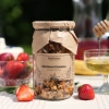 schätze von roztocze granola mit blütenpollen quadrat front produktfoto