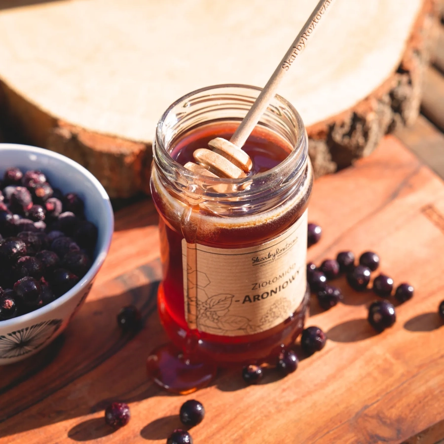 treasures of roztocze aronia herb-honey (1)