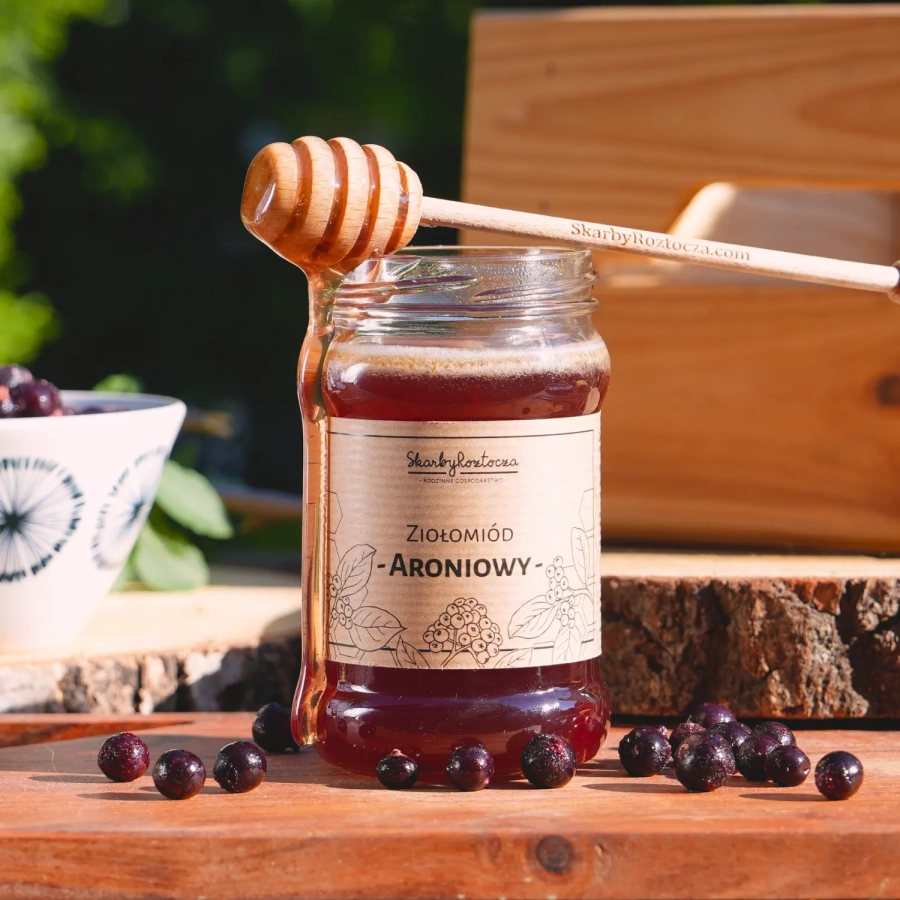 treasures of roztocze aronia herb-honey