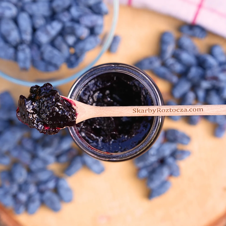 skarby roztocza confiture de camerise artisanale naturelle