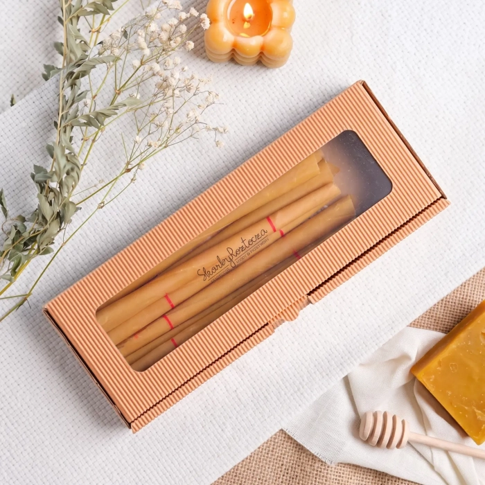 candles for ear candling ear conching made of beeswax