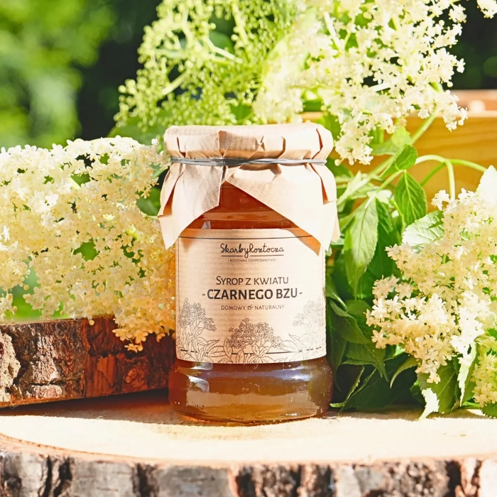 trésors de roztocze sirop de fleurs de sureau