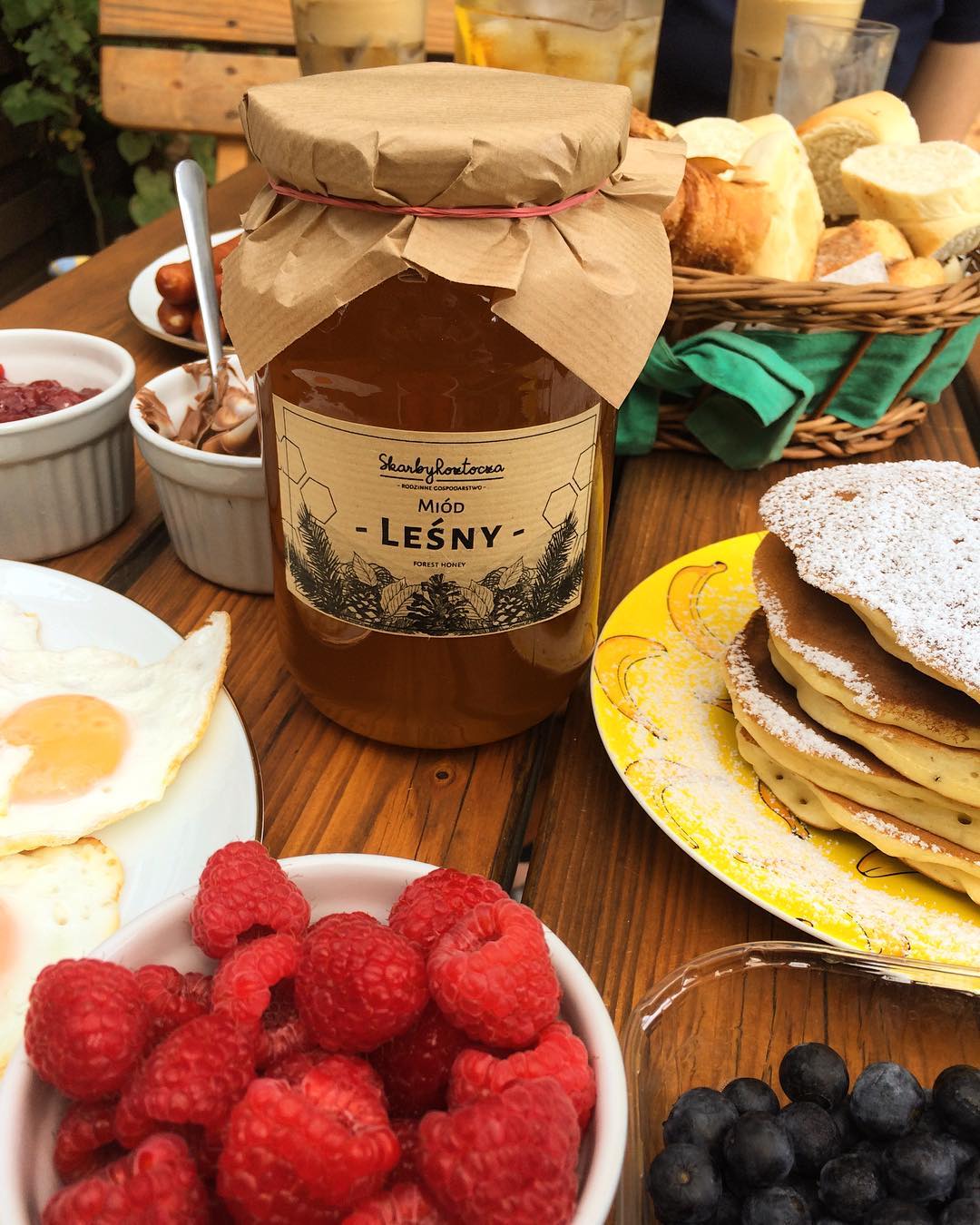 Pancakes z miodem